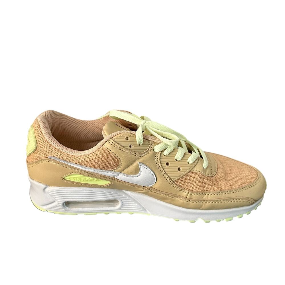 Nike Air Max Authentic Women Multicolored Sesame Summit White Sneaker Size 10